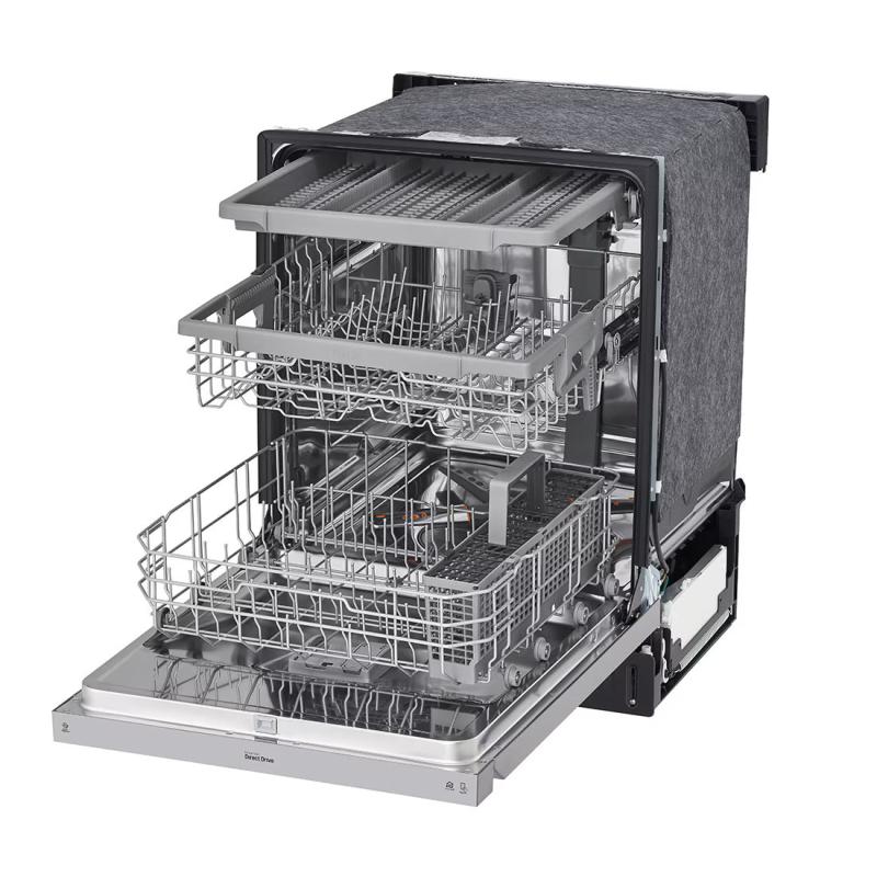 LAVAVAJILLAS EMPOTRABLE LG QUADWASH DE 24" LDFN4542S